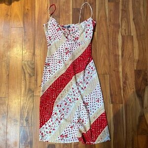 VINTAGE MILKMAID MIDI DRESS